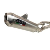 GPR escape compatible con  Honda Crf 450 R-RX 2021-2024, Pentacross FULL Titanium, Escape completo racing, incluyendo colector y db killer desmontable, sin homologación 