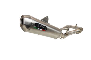 GPR escape compatible con  Yamaha WR 250 F 2015-2019, Pentacross FULL Titanium, Escape completo racing, incluyendo colector y db killer desmontable, sin homologación 