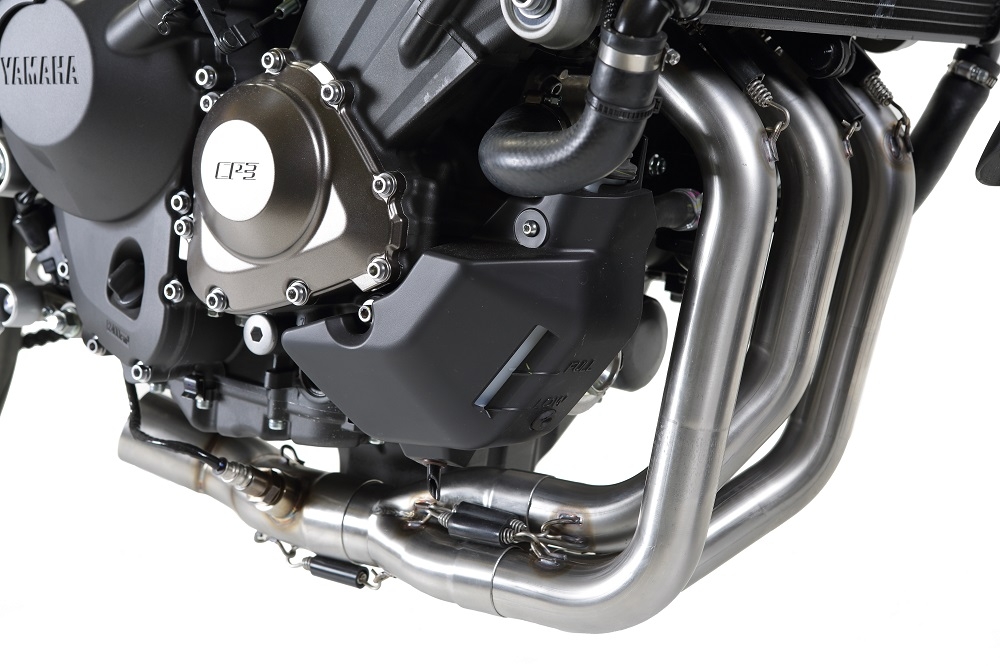 Exhaust compatible with Yamaha XSR900 2022-2024, M3 Inox , Full system exhaust, including removable db killer 