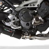 Exhaust compatible with Yamaha XSR900 2016-2021, Furore Evo4 Poppy, Full system exhaust including removable db killer and catalyst 