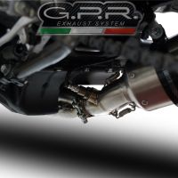 Exhaust compatible with Yamaha FJ-09 Tracer 2015-2016, Albus Ceramic, Full system exhaust including removable db killer and catalyst 
