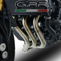 Exhaust compatible with Yamaha Tracer 9 GT 2021-2024, Albus Evo4, Full system exhaust including removable db killer and catalyst 