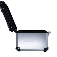 GPR TECH compatible with  Kawasaki Versys 650 2015/2016 e3 GPR TECH Pair of side cases aluminum made, silver color with specific pannier holder Capacity 38 LT. + 38 LT.