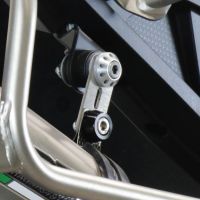 Exhaust compatible with Aprilia Tuareg 660 2021-2024, GP Evo4 Poppy, Slip-on exhaust including removable db killer and link pipe 