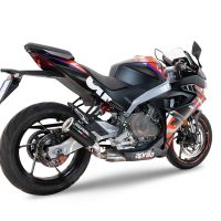 GPR exhaust compatible with  Aprilia RS 457 2024-2025, M3 Black Titanium, Full system exhaust, including removable db killer 