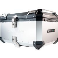 Baúl GPR TECH compatible con  Bmw S 1000 XR - M 2020/2024 e5 Baúl Alpi-Tech en aluminio color plata con placa específica incluida, compatible únicamente con portaequipajes original BMW, si la moto no lo lleva no se puede instalar. Capacidad Litros 55