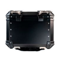 GPR TECH compatible with  Kawasaki Versys 650 2017/2020 e4 GPR TECH Top case in aluminum, black color with specific plate included Capacity 35 LT.