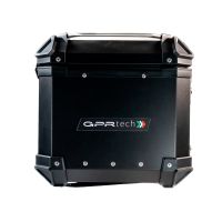 Baúl GPR TECH compatible con  Honda SH 125I 2017/2024 Baúl Alpi-Tech en aluminio color plata, incluye portaequipajes específico de aluminio y placa especifica de acero. Capacidad Litros 35