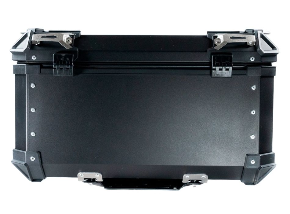 CF Moto 800 MT Touring 2022-2023 GPR Tech 35L Aluminum Top Case, Black With Mounting Plate