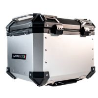 GPR TECH compatible with  Kawasaki Versys 650 2015/2016 e3 GPR TECH Top case in aluminum, silver color with specific plate included Capacity 35 LT.