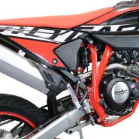 Exhaust compatible with Beta RR 125 4T Enduro 2021-2024, Decatalizzatore, Decat pipe 