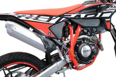 GPR escape compatible con  Beta RR 125 4T Enduro 2021-2024, Decatalizzatore, Tubo supresor de catalizador 