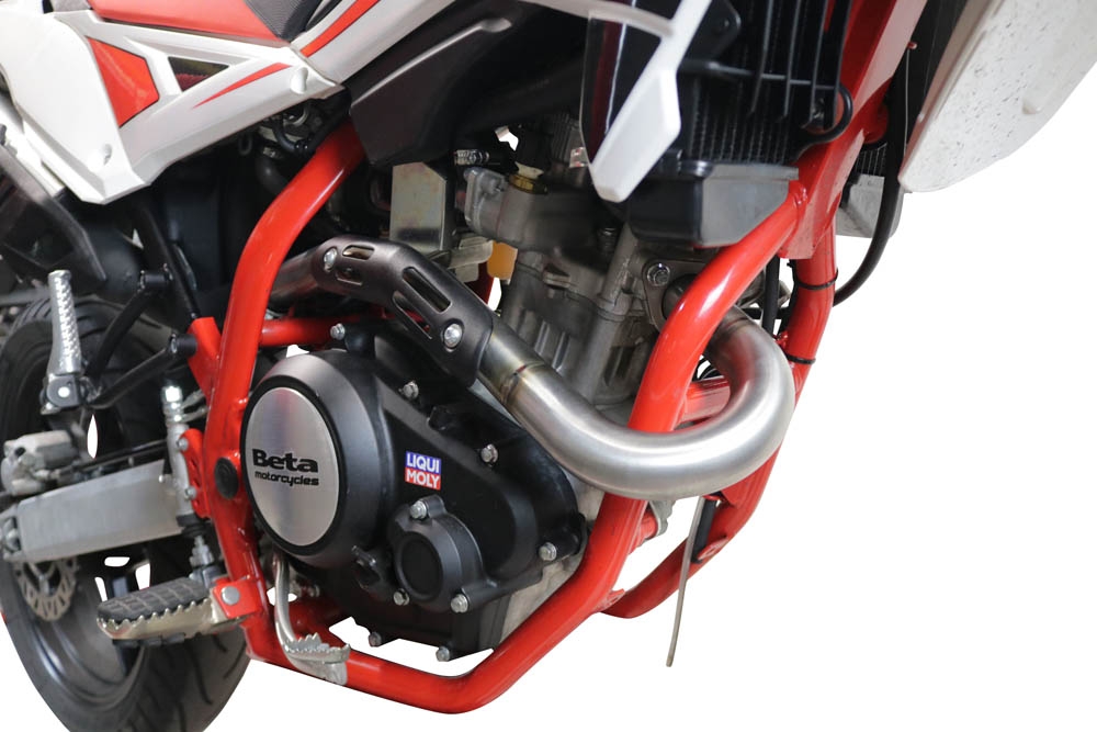 Exhaust compatible with Beta RR 125 4T Enduro 2019-2020, Decatalizzatore, Decat pipe 