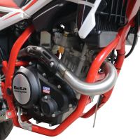 Exhaust compatible with Beta RR 125 4T Enduro 2019-2020, Decatalizzatore, Decat pipe 