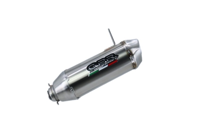 Exhaust compatible with Can Am Outlander 1000 2010-2023, PENTACROSS INOX, Slip-on exhaust including removable db killer and link pipe, EPA-compliance NOT required 