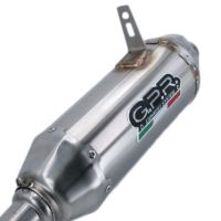 Exhaust compatible with Can Am Outlander 1000 2010-2023, PENTACROSS INOX, Slip-on exhaust including removable db killer and link pipe, EPA-compliance NOT required 