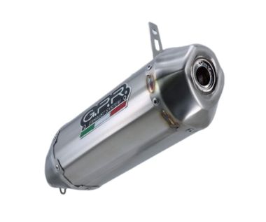 GPR escape compatible con  Can Am Outlander 500 Max 2013-2015, PENTACROSS INOX, Escape legal, homologado, silenciador con db killer desmontable y tubo de conexión específico 