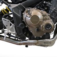 Exhaust compatible with Honda CB650R 2021-2023, Furore Evo4 Nero, Full system exhaust, including removable db killer 