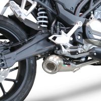 Exhaust compatible with Cf Moto 300 NK 2022-2024, Powercone Evo, Full system exhaust, including removable db killer 
