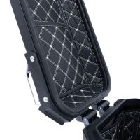 GPR TECH compatible with  Kawasaki Versys 650 2021/2022 e5 GPR TECH Pair of side cases aluminum made, black color with specific pannier holder Capacity 38 LT. + 38 LT.