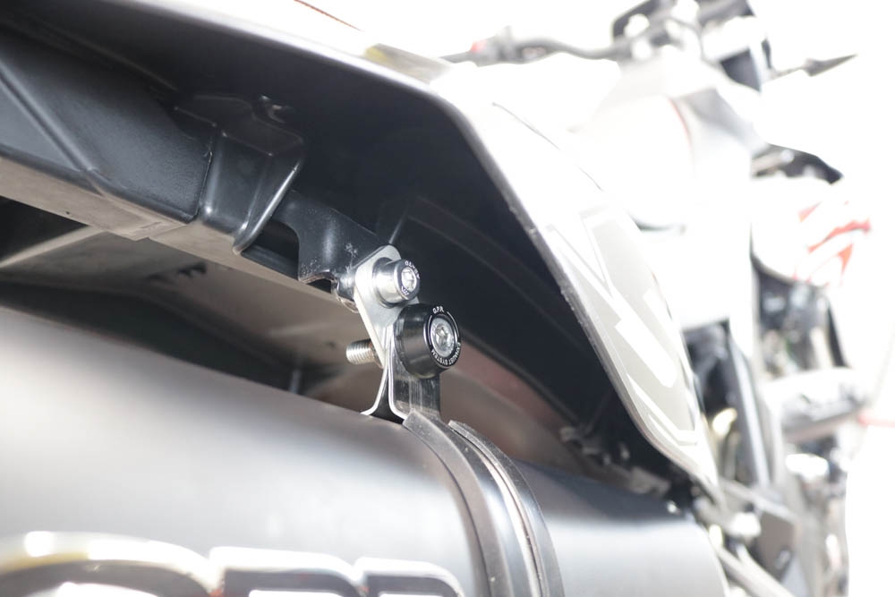 Exhaust compatible with Aprilia Sx 125 2021-2024, Furore Evo4 Nero, Slip-on exhaust including link pipe and removable db killer 