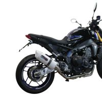 Exhaust compatible with Yamaha FJ-09 2021-2023, Albus Evo4, Full system exhaust including removable db killer and catalyst 