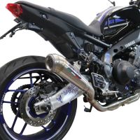 Exhaust compatible with Yamaha FJ-09 2021-2023, Powercone Evo, Full system exhaust including removable db killer and catalyst 