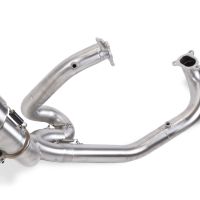 Exhaust compatible with Ktm 1290 Super Adventure R/S 2021-2024, Sonic Poppy, Full system exhaust, including removable db killer 