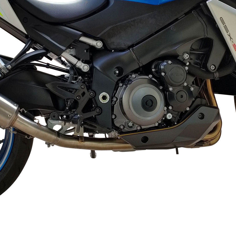 Exhaust compatible with Suzuki GSX-S1000GX 2024-2025, Decatalizzatore, Decat pipe 
