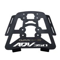 GPR TECH compatible con  Honda Forza 125 2015/2023 Placa de fijación específica Top Case ALPITECH 35 LT compatible con portaequipajes original, fabricada en acero inoxidable con 4 puntos de anclaje