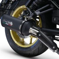 Exhaust compatible with Honda Rebel 1100 2021-2024, Ghisa , Slip-on exhaust including removable db killer and link pipe 