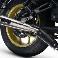 Exhaust compatible with Honda Rebel 1100 2021-2024, Ultracone, Slip-on exhaust including removable db killer and link pipe 