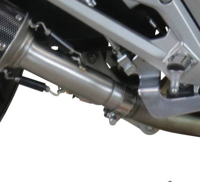 Exhaust compatible with Honda NC750X NC750S DCT 2014-2015, Ghisa , Slip-on exhaust including removable db killer and link pipe, EPA-compliant 