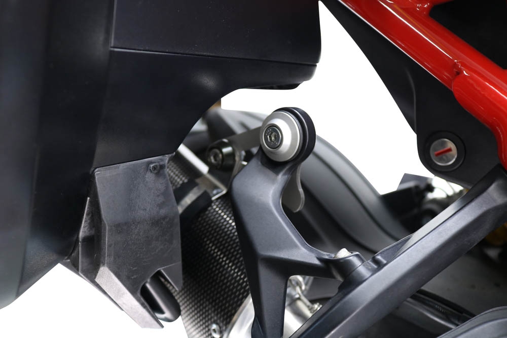 Exhaust compatible with Ducati Multistrada V4 Rally 2023-2024, Dual Poppy, Slip-on exhaust including removable db killer and link pipe 