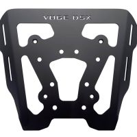 GPR TECH compatible con  Voge 900DSX 2024/2025 e5 Placa de fijación específica Top Case ALPITECH 35>55 LT compatible con portaequipajes original, fabricada en acero inoxidable con 4 puntos de anclaje