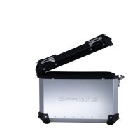 GPR TECH compatible with  Kawasaki Versys 650 2015/2016 e3 GPR TECH Pair of side cases aluminum made, silver color with specific pannier holder Capacity 38 LT. + 38 LT.