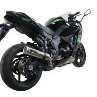 Exhaust compatible with Kawasaki Ninja 1000 Sx 2021-2024, M3 Inox , Slip-on exhaust including link pipe 