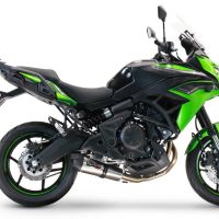 Exhaust compatible with Kawasaki Versys 650 2015-2016, Gpe Ann. titanium, Full system exhaust, including removable db killer 