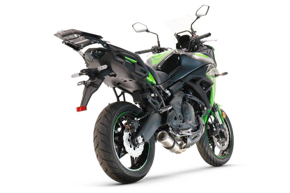 Exhaust compatible with Kawasaki Versys 650 2023-2024, M3 Inox , Full system exhaust, including removable db killer 