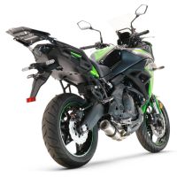 Exhaust compatible with Kawasaki Versys 650 2023-2024, M3 Inox , Full system exhaust, including removable db killer 