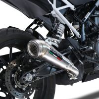 Exhaust compatible with Ktm 250 Duke 2021-2023, Powercone Evo, Slip-on exhaust including removable db killer and link pipe 