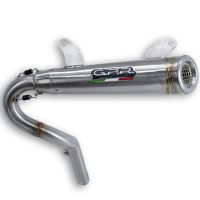 Exhaust compatible with Can Am Outlander 570 XT / DPS / XMR 2017-2023, Powercone Evo, Slip-on exhaust including link pipe and removable db killer 