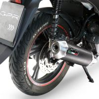 Exhaust compatible with Honda SH 125I 2020-2023, Pentascooter, Full system exhaust, including removable db killer 