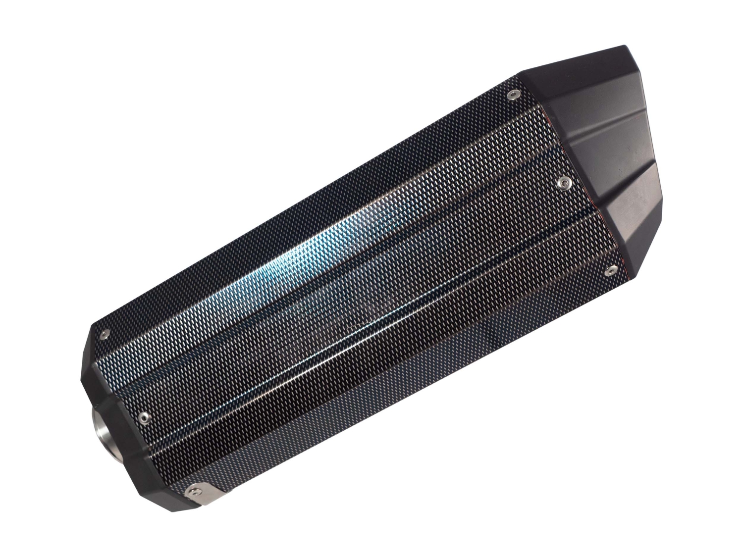 Exhaust compatible with Bmw R1250R R1250RS 2021-2024, Sonic Poppy, Slip-on exhaust including removable db killer and link pipe, EPA-compliant 
