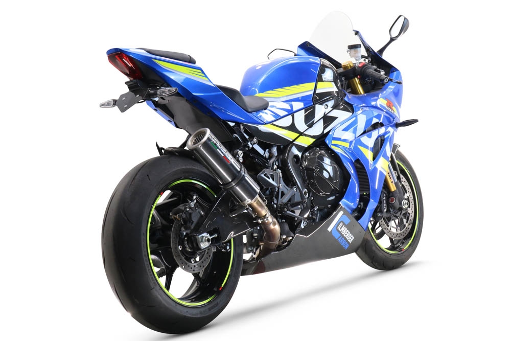 GPR exhaust compatible with Suzuki GSX-R1000 R 2021-2025, M3 Poppy , Slip-on exhaust including link pipe 