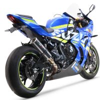 GPR exhaust compatible with Suzuki GSX-R1000 R 2021-2025, M3 Poppy , Slip-on exhaust including link pipe 