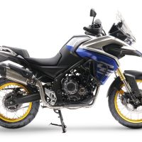 Exhaust compatible with Voge 500R 2021-2024, Decatalizzatore RACING, Decat pipe 