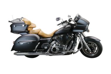 GPR escape compatible con  Kawasaki Vulcan VN 1700 Voyager ABS 2011-2016, Maxy Deeptone Cruiser, Par de terminales de escape homologados, con db killer extraíbles y tubos de conexión específicos 