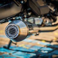 GPR exhaust compatible with Kawasaki Vulcan 650 2021-2023, Ultracone, Full system exhaust including removable db killer and catalyst, EPA-compliant 