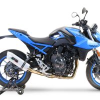 GPR exhaust compatible with Suzuki Gsx-8S 2022-2024, Albus Ceramic, Full system exhaust, including removable db killer 